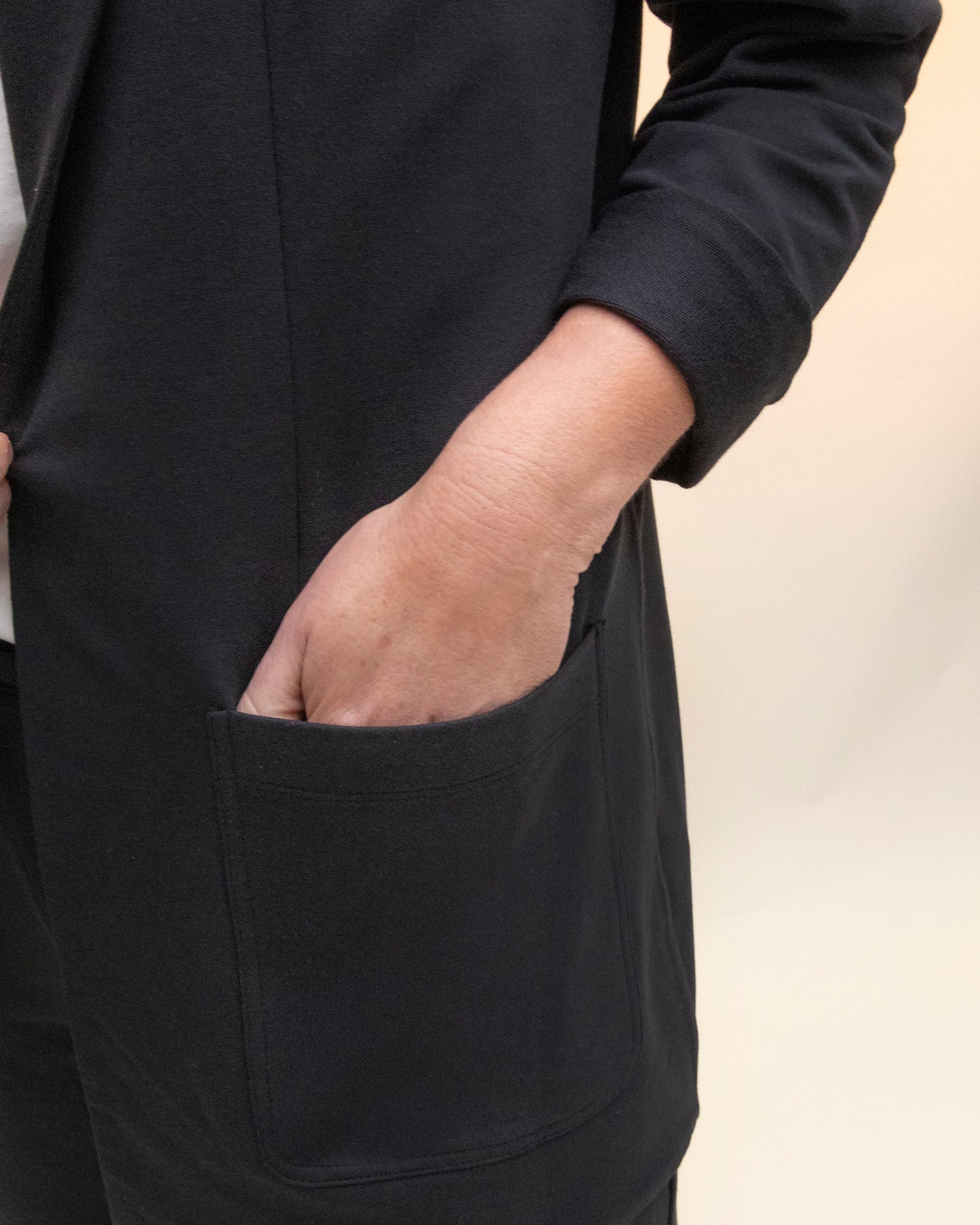 NEW CIRCE soft blazer, charcoal