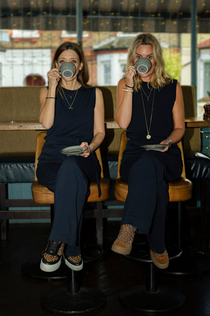 HERO wide leg jump-set navy