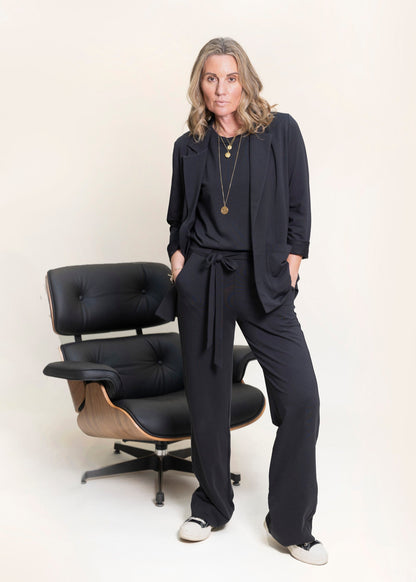 CIRCE soft blazer, charcoal
