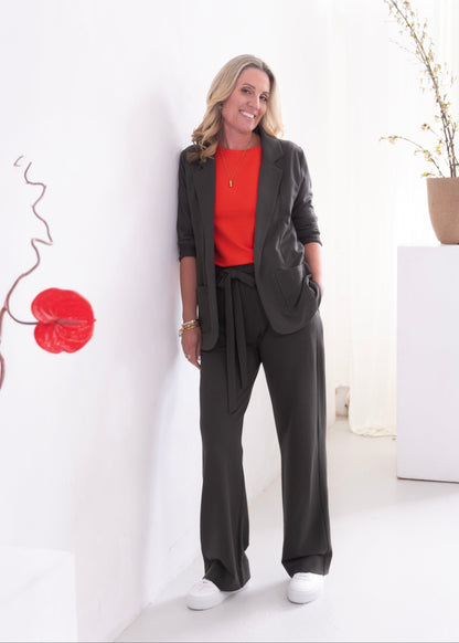 CIRCE soft blazer, olive