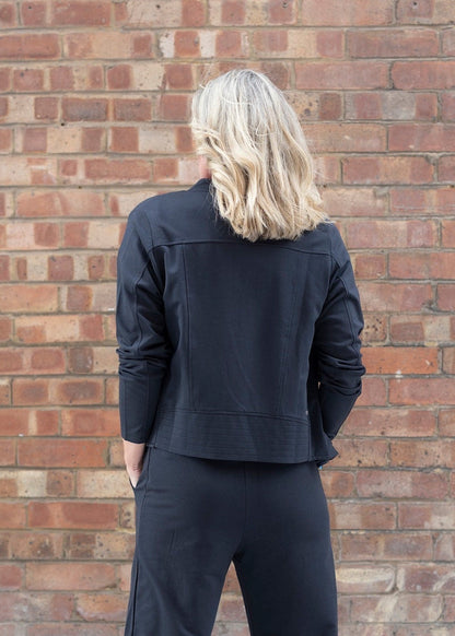 ENYO biker jacket, charcoal