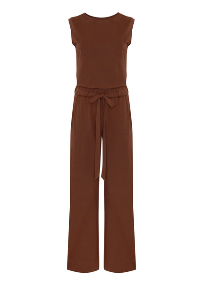 HERO wide-leg jump-set, praline