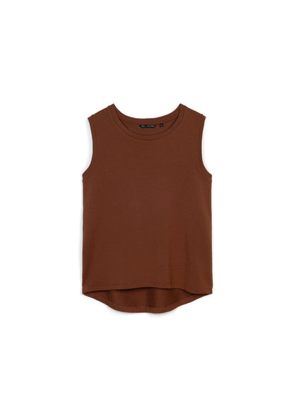 HERO sleeveless top, praline