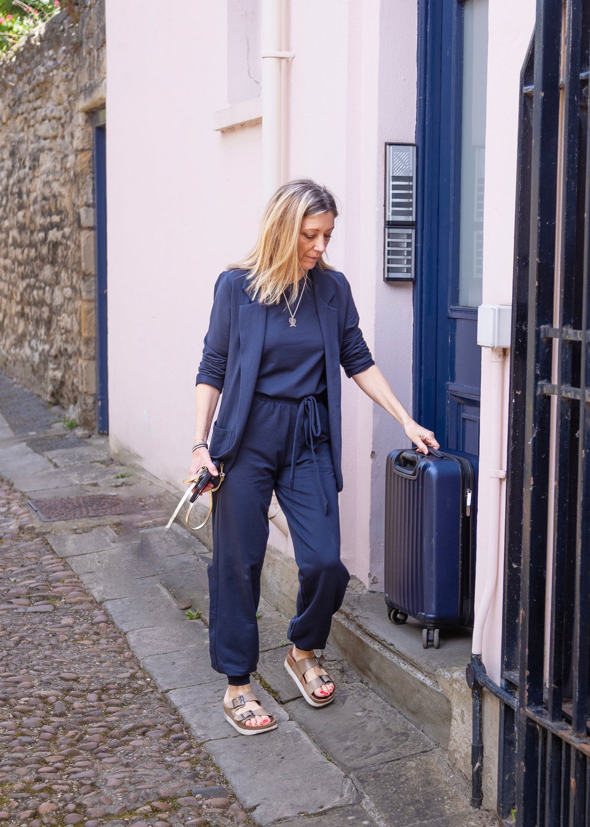 CIRCE soft blazer, navy